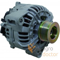 Alternator with pulley RE555751 John Deere