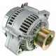 Alternator with pulley SE501380 on John Deere