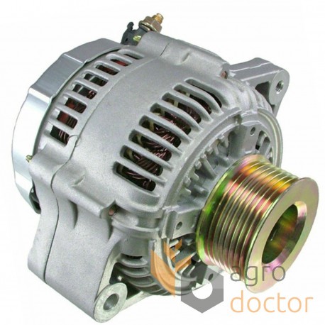 Alternator with pulley SE501380 on John Deere