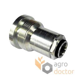 Combine quick-release, hydraulic, inclined chamber coupling - AXE21789 suitable for John Deere