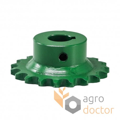 Sprocket Z-19 upper drive of the grain elevator transporter AH147557 - suitable for John Deere