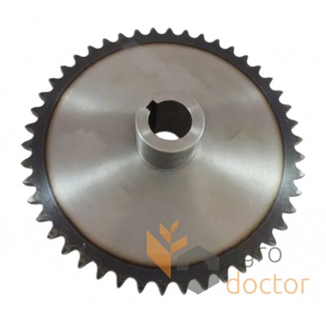 Sprocket Z-46 of the drive of the vertical auger of the combine transporter AH125080 - suitable for John Deere