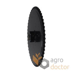 Piñón de sinfín de elevadora - AH125070 adecuado para John Deere, Z49