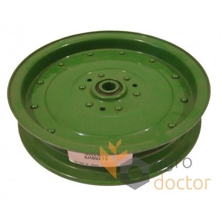 Harvester elevator tensioner pulley AH85276 - suitable for John Deere