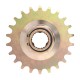 Double sprocket of the lower shaft of the inclined chamber of the combine AXE10874 - suitable for John Deere