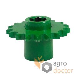 Harvester drive sprocket Z17 - AH201099 suitable for John Deere