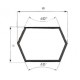 610196 Double (hexagonal) V-belt suitable for Claas [ Tagex