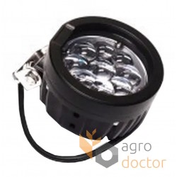 Additional headlamp LED 45 W , blue light, for the sprayer boom JD, Hagie, Case