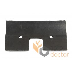 79x155 Rubber paddle for grain Elevator roller chain