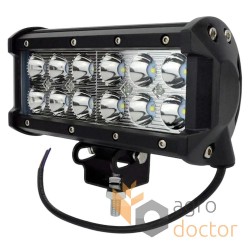 Additional headlight 27W (beam) with LED bracket