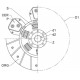 Clutch disc AL120011 suitable for John Deere