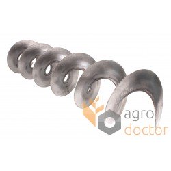 Spiral for auger 300/208/83, thickness 5mm, left