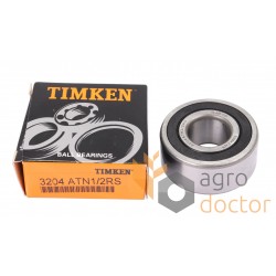 Bearing 3204 ATN1/2RS 243298 - ball, double row, suitable for Claas [Timken]