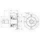 Hub (bearing assembly) of agricultural machinery - KM040110 - Bednar, F06160015 - Gaspardo