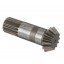 Gear shaft 322494550 - reducer of the corn header of the combine, suitable for CHN