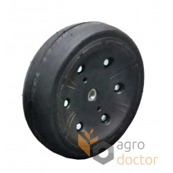 Wheel 023571 - castor assembly, suitable for Lemken