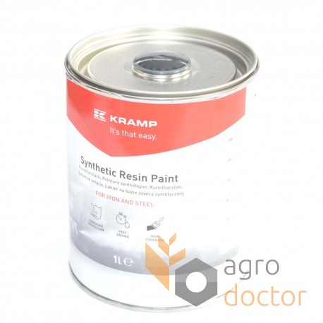 Farbe passend fur Claas 706508 (dark grey) - 1000ml - [Kramp]