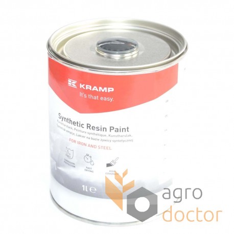 Paint suitable for Claas 706508 (dark grey) - 1000ml - [Kramp]