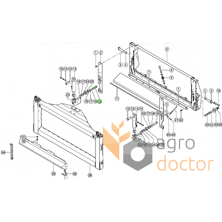 Êîìáàéí CLAAS Êàá³íà Ïàëåöü D30x105