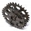 Double sprocket for planters AA34136 / AA49877 suitable for John Deere - T28/T28