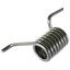 Torsion spring A41117 - left, reinforced seed drill cleaner, John Deere [Original]