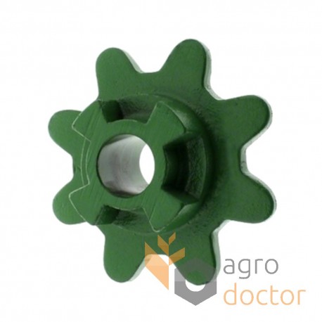 Drive sprocket A24930 - seed drill counter drive shaft, suitable for John Deere