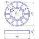 Oil seal 35х80х10-2,2