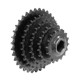 Combined sprocket AA31691 - seeder mechanisms, suitable for John Deere