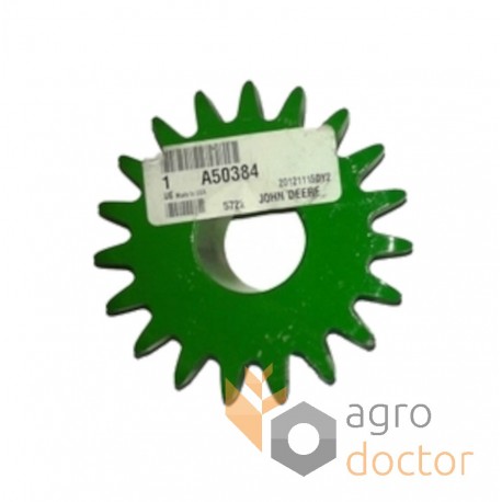 Chain sprocket left A50385 suitable for John Deere, T19