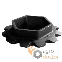 Sprocket A46101 - seed drill drive wheel, suitable for John Deere Z12