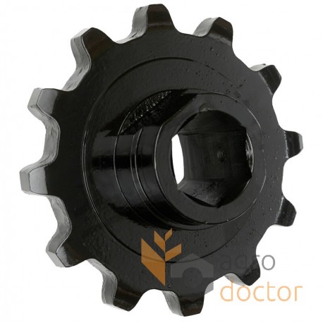 The drive gear of the front chain of the corn header 1.377.722 Oros