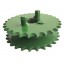 Piñón doble AA49877 adecuado para John Deere - Z28/Z28