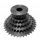 Set star N01684A0 / N01684C0 - (for 5 stars), suitable for seeder KUHN