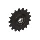 Tensioner sprocket N01628C0 - complete with bearing, suitable for KUHN