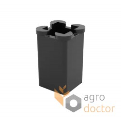 Buje of drive shaft (plastic) G18421831 adecuado para Gaspardo