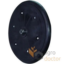 Casting wheel with axis F06120076 for Gaspardo planters