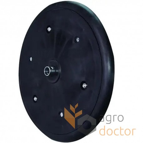 Casting wheel with axis F06120076 for Gaspardo planters