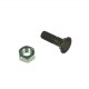 Bolt + nut 3015767 - suitable for LEMKEN equipment