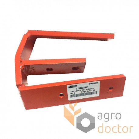 Support of scraper fastening G15472290 adaptable pour Gaspardo