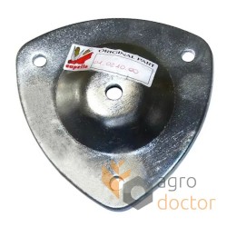 Rotor cover 01.0210.00 - lower, old model, suitable for Capello harvester