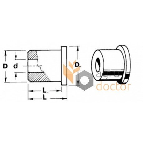 Gallignani baler bushing