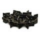 150 Links return grain Elevator roller chain assembly with 25 paddles