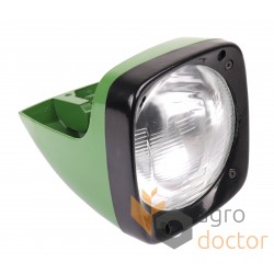 Headlight reflector DE13523 / L34897 - tractor, suitable for John Deere