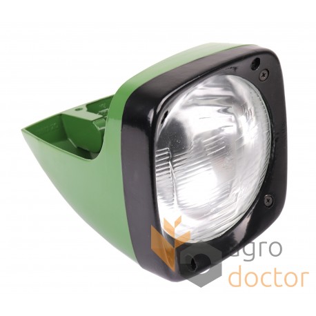 Headlight reflector DE13523 / L34897 - tractor, suitable for John Deere