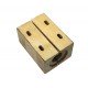 Wooden bearing SR652444 suitable for Massey Ferguson harvester straw walker - shaft 28 mm