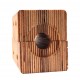 Wooden bearing SR640869 suitable for Sampo harvester straw walker - shaft 25 mm