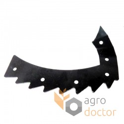 759572.0 CLAAS LEXION right rotor cover - 368x270x6mm