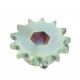 Chain sprocket under the hexagonal shaft, with oil pan AC834144 suitable for Kverneland, T13