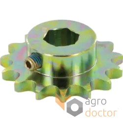 Chain sprocket with oil pan AC834145 suitable for Kverneland, T15