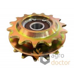 Double sprocket with a bearing AC819062 suitable for Kverneland - T15/T15